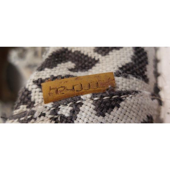 Hey Dude Women's Wendy Woven Cheetah Gray Leopard Size 9 - Picture 12 of 13